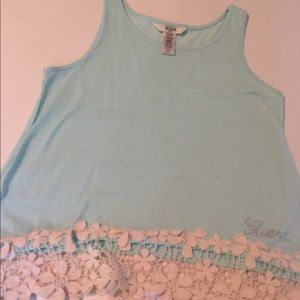 Guess lace tank top
